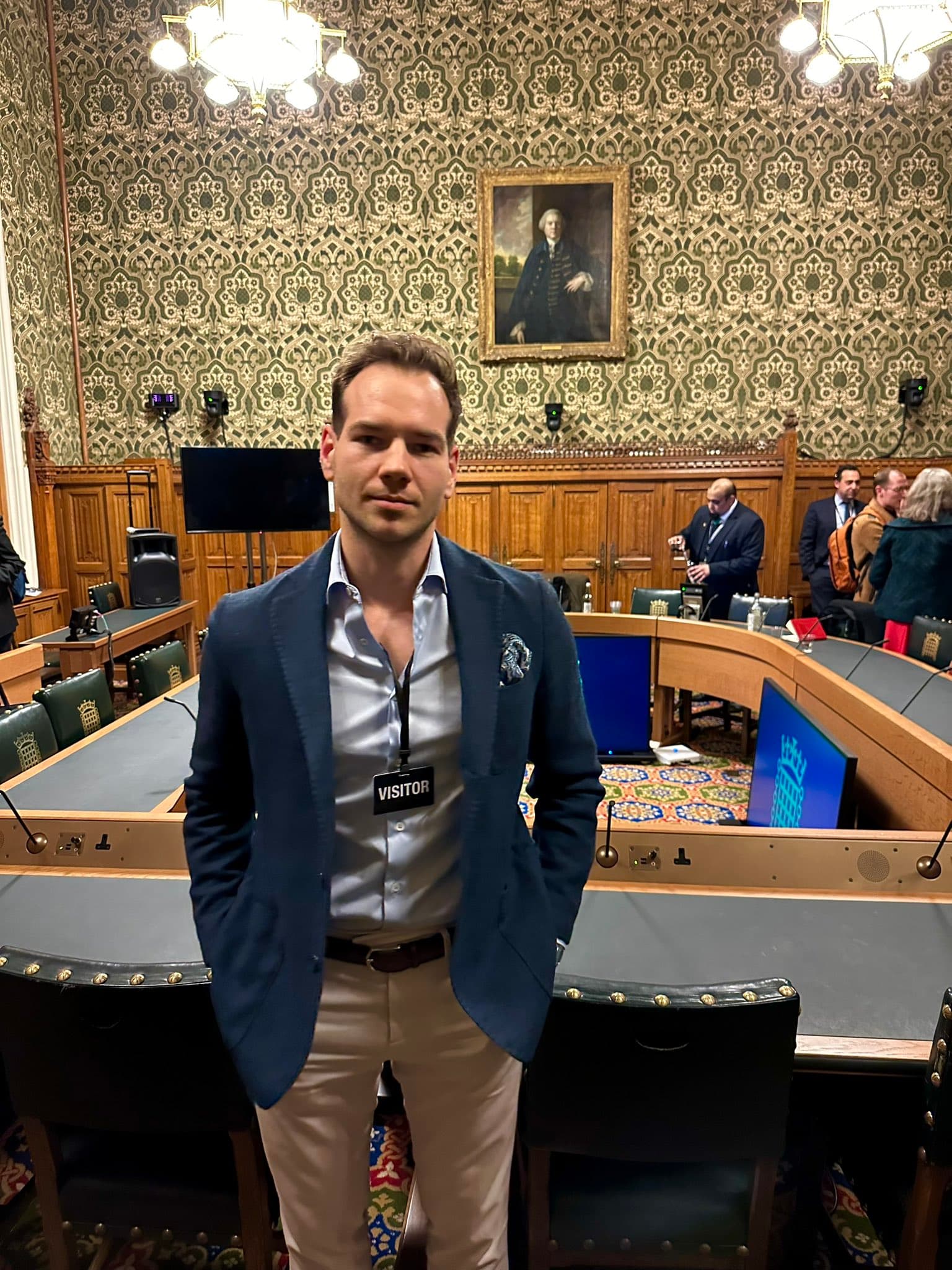 Max in UK Parliament